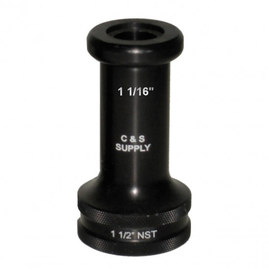 1 1/2" NPSH Straight Bore Nozzle with 1 1/16" OUTLET