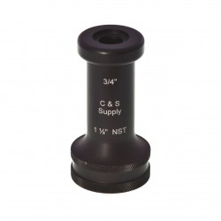 1 1/2" NPSH Straight Bore Nozzle with 3/4" OUTLET