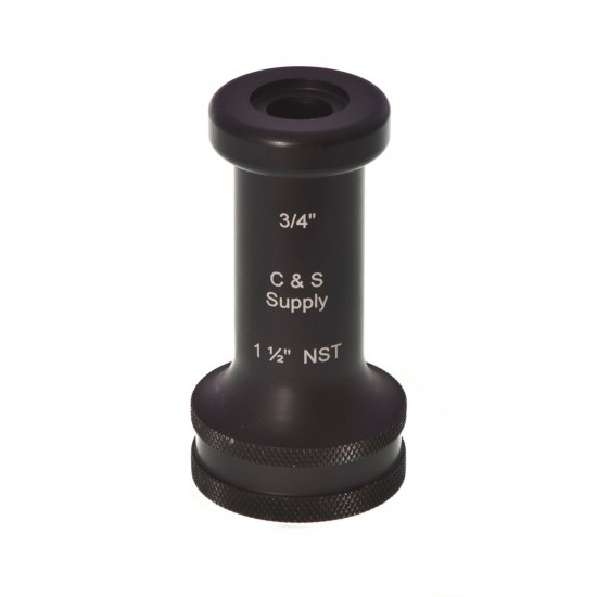 1 1/2" NPSH Straight Bore Nozzle with 3/4" OUTLET