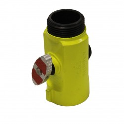 HIGH VISIBILITY IN-LINE T-VALVE