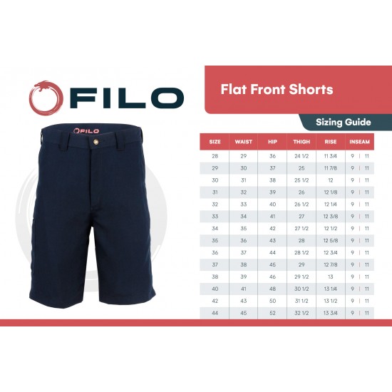 Nomex® Shorts Flat Front