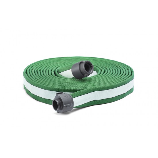  Armtex® HP™ 25 ft Available Lengths, 1 3/4 in. Size, and NPSH Coupling Type Green KFP's Most Advanced Structural Firefighting Attack™ Line Fire Hose