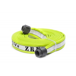  Armtex® HP™ 50 ft Available Lengths, 1 3/4 in. Size, and NST Liberator Coupling Type Yellow KFP's Most Advanced Structural Firefighting Attack™ Line Fire Hose