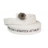 Armtex® Attack™ 100 ft Available Lengths, 3 in. Size, and NST Coupling Type White Lightweight Lined Fire Hose