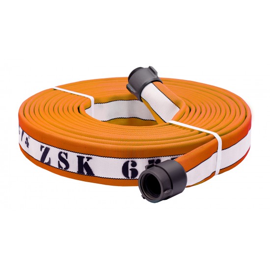  Armtex® HP™ 25 ft Available Lengths, 1 3/4 in. Size, and NPSH Liberator Coupling Type Orange KFP's Most Advanced Structural Firefighting Attack™ Line Fire Hose