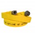 Jafline® HD™ 25 ft Available Lengths, 2 in. Size, and NST Coupling Type Yellow Double-Jacket Fire Hose with EPDM Rubber Lining