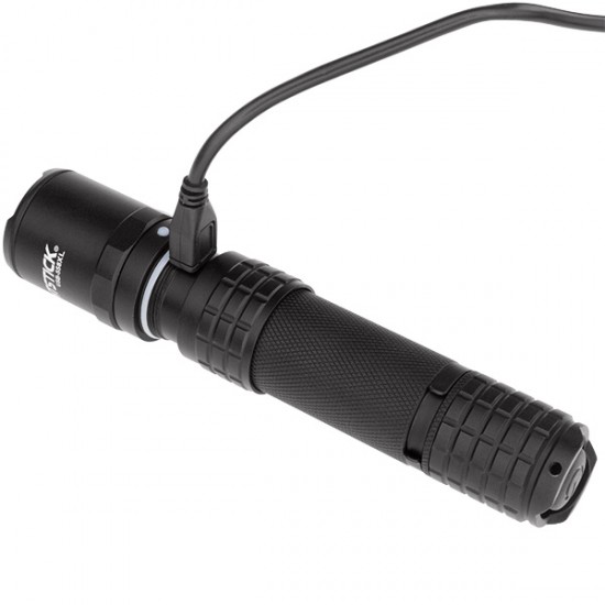 USB-558XL USB Rechargeable Tactical Flashlight